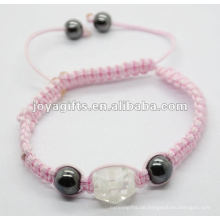 2012 schlagen Schmuck, handgemachtes gewebtes shamballa Kristallkugelarmband